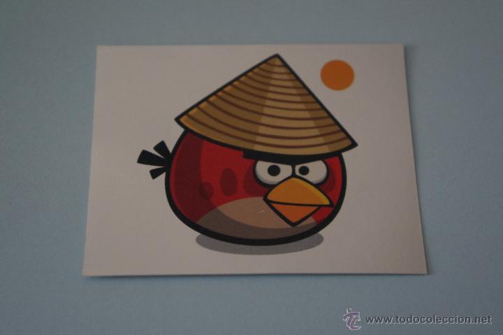 Coleccionismo Cromos antiguos: CROMO DE:ANGRY BIRDS,(SIN PEGAR),LETRA B,A&Ntilde;O 2012,DEL ALBUM,ANGRY BIRDS,DE E-MAX