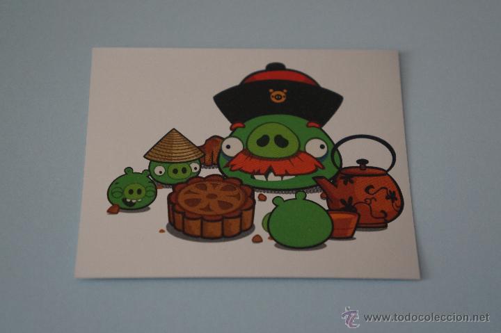 Coleccionismo Cromos antiguos: CROMO DE:ANGRY BIRDS,(SIN PEGAR),LETRA E,A&Ntilde;O 2012,DEL ALBUM,ANGRY BIRDS,DE E-MAX