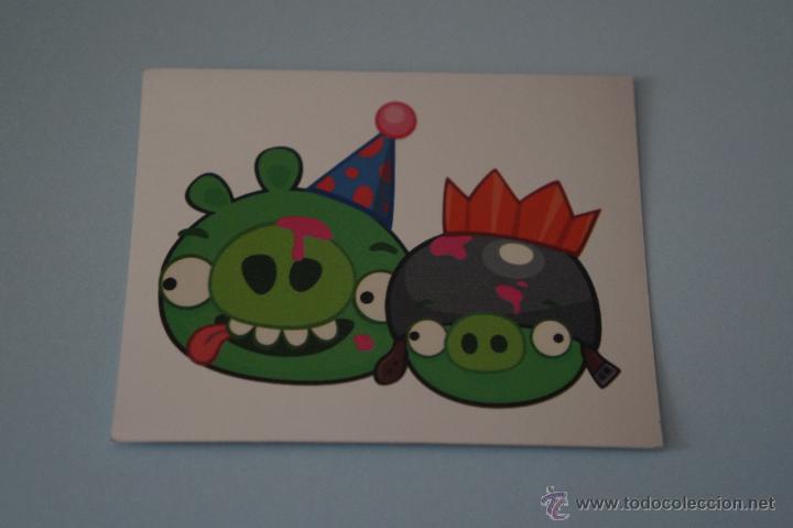 Coleccionismo Cromos antiguos: CROMO DE:ANGRY BIRDS,(SIN PEGAR),LETRA H,A&Ntilde;O 2012,DEL ALBUM,ANGRY BIRDS,DE E-MAX