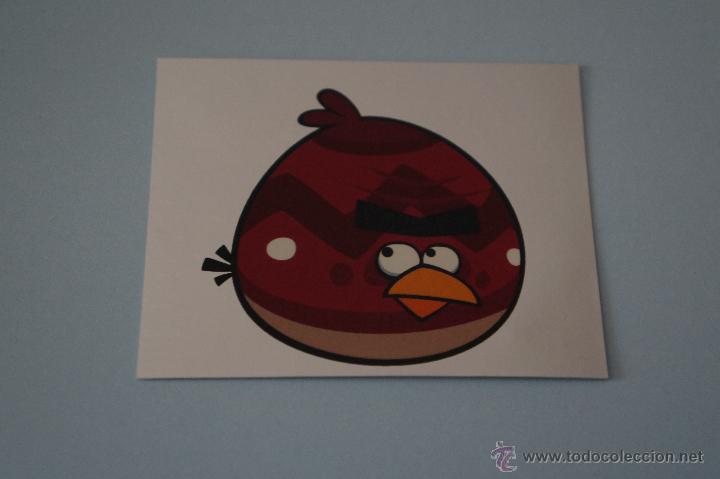 Coleccionismo Cromos antiguos: CROMO DE:ANGRY BIRDS,(SIN PEGAR),LETRA J,A&Ntilde;O 2012,DEL ALBUM,ANGRY BIRDS,DE E-MAX