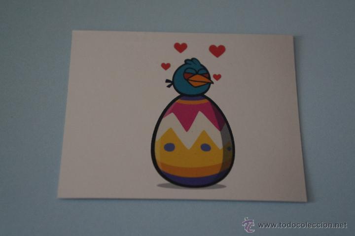 Coleccionismo Cromos antiguos: CROMO DE:ANGRY BIRDS,(SIN PEGAR),LETRA K,A&Ntilde;O 2012,DEL ALBUM,ANGRY BIRDS,DE E-MAX