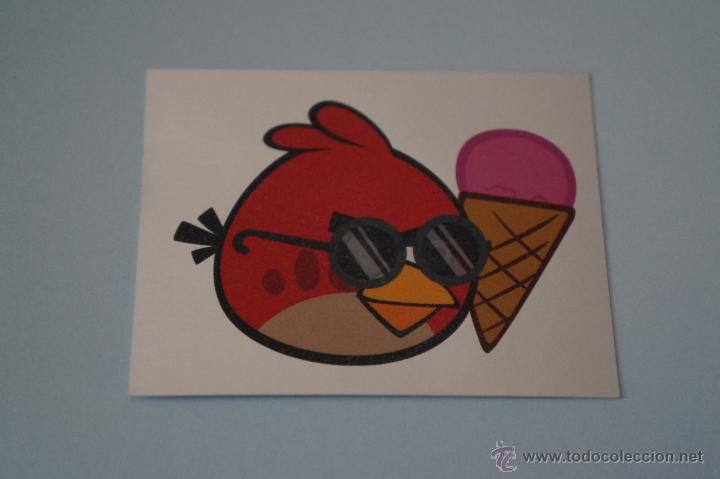 Coleccionismo Cromos antiguos: CROMO DE:ANGRY BIRDS,(SIN PEGAR),LETRA L,A&Ntilde;O 2012,DEL ALBUM,ANGRY BIRDS,DE E-MAX