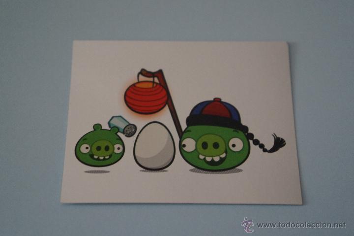 Coleccionismo Cromos antiguos: CROMO DE:ANGRY BIRDS,(SIN PEGAR),LETRA M,A&Ntilde;O 2012,DEL ALBUM,ANGRY BIRDS,DE E-MAX