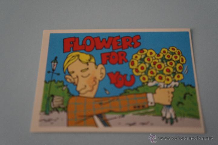 Collectable Antique Stickers: CROMO DE:FLU 1,(SIN PEGAR),N&ordm;50,A&Ntilde;O ????,DEL ALBUM,FLU 1,DE STICKLINE