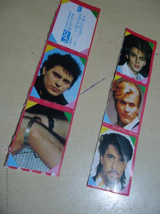 Coleccionismo Cromos antiguos: ANTIGUO CROMO A&Ntilde;OS 80 SUPER POP CANTANTES Y FAMOSOS NUMERO 91 129 46 134 71 Y 49