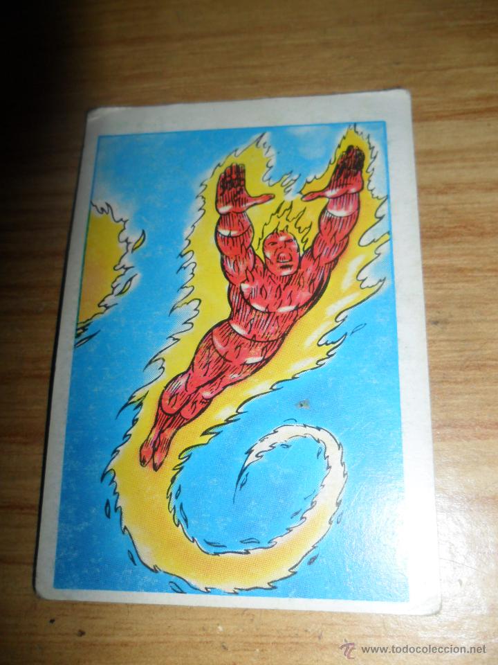Coleccionismo Cromos antiguos: cromo n&ordm; 4 colecci&oacute;n Superh&eacute;roes Marvel (Fher,1981) tengo m&aacute;s, pregunta por los que te faltan