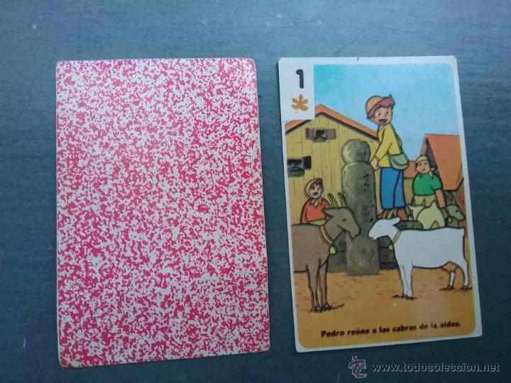 Coleccionismo cromos antiguos: ANTIGUO RARO 6,5 CM CROMO - CARTA HEIDI