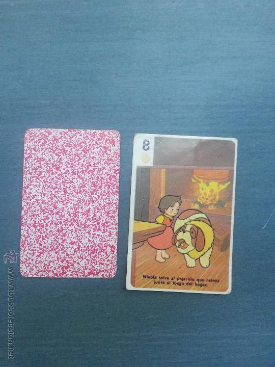 Coleccionismo cromos antiguos: ANTIGUO RARO 6,5 CM CROMO - CARTA HEIDI