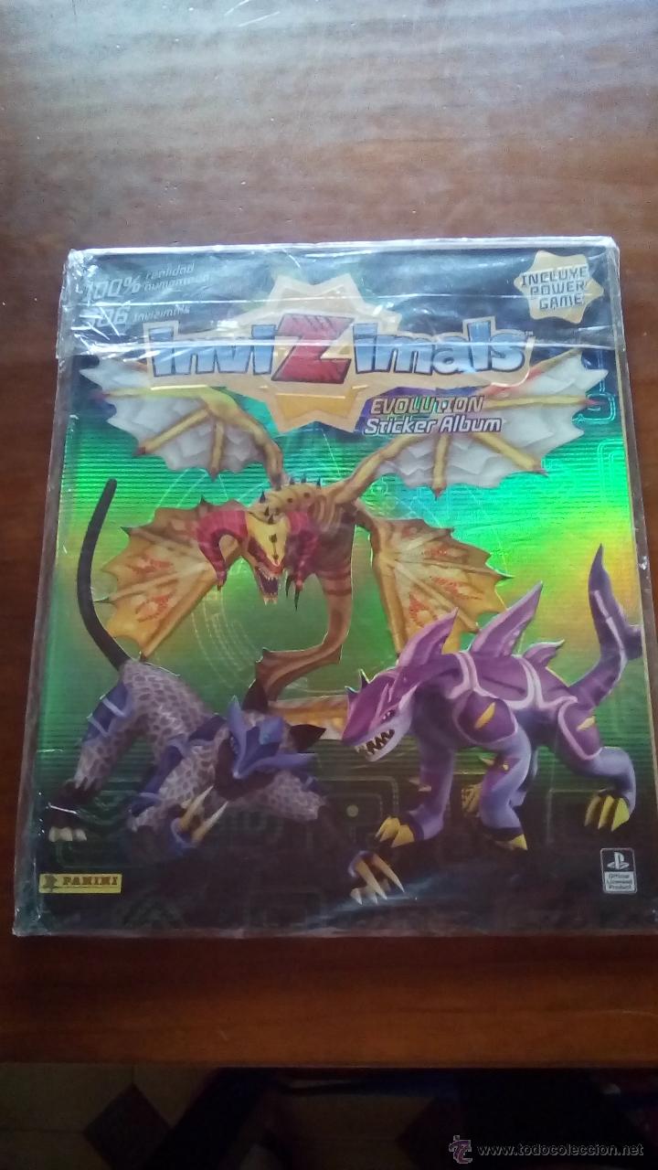 Coleccionismo cromos antiguos: Album de cromos INVIZIMALS EVOLUTION VACIO PLANCHA - Foto 1