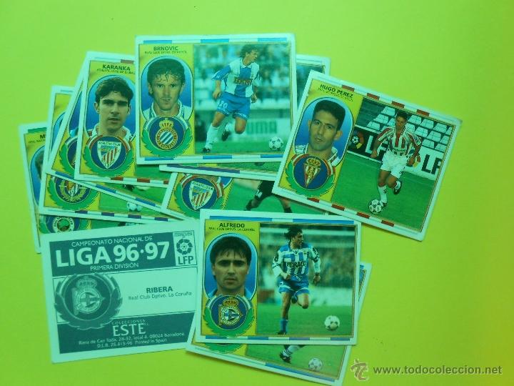 Coleccionismo Cromos antiguos: CAMPEONATO NACIONAL DE LIGA 96-97 **** CROMOS EDICIONES ESTE