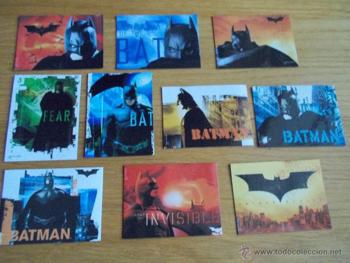Coleccionismo cromos antiguos: LOTE DE 10 IMANES DIFERENTES DE BATMAN - Foto 1