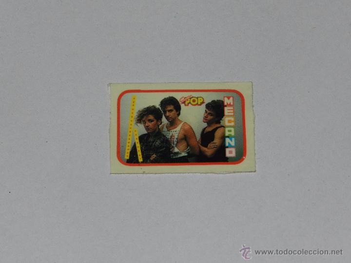 Coleccionismo cromos antiguos: (ALB4) CROMO PEGATINA - MECANO , SUPER POP - Foto 1