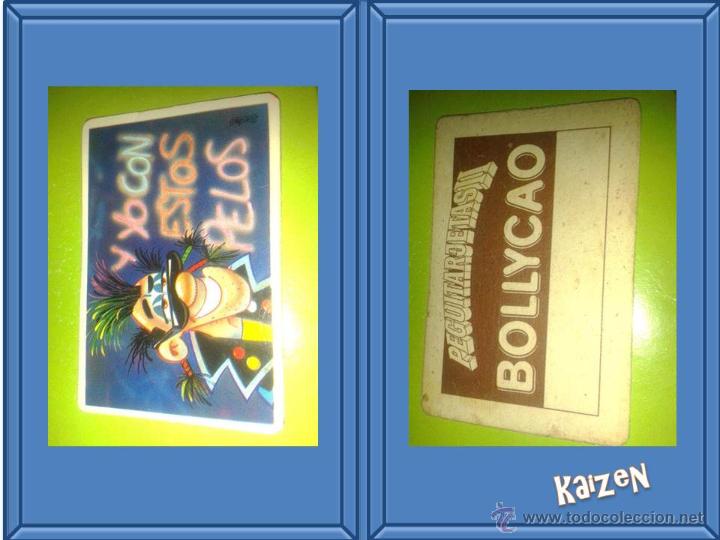 Sammeln alte Sammelbilder: CROMOS BOLLYCAO PEGUI-TARJETA. PEGUITARJETAS. Y YO CON ESTOS PELOS