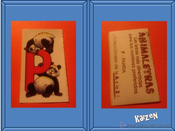 Collectionnisme Cartes &agrave; collectionner anciennes: CROMO BOLLYCAO FAUNA EN PELIGRO ANIMALETRAS 1995: P