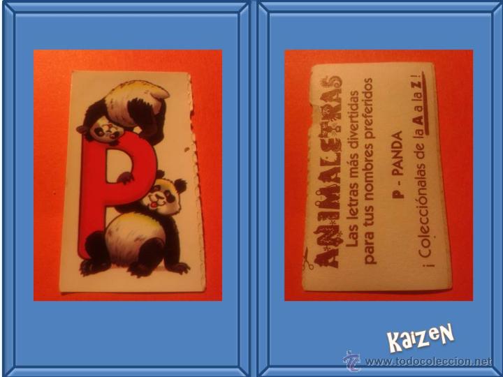 Sammeln alte Sammelbilder: CROMO BOLLYCAO FAUNA EN PELIGRO ANIMALETRAS 1995: P