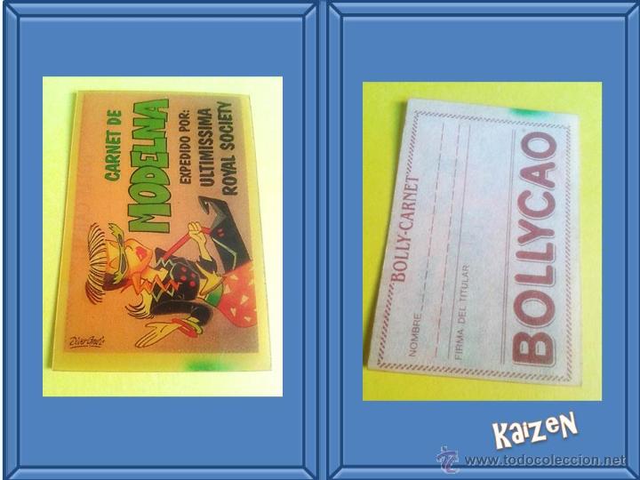 Sammeln alte Sammelbilder: BOLLY-CARNETS - BOLLYCAO A&Ntilde;O 1989: CARNET DE MODELNA