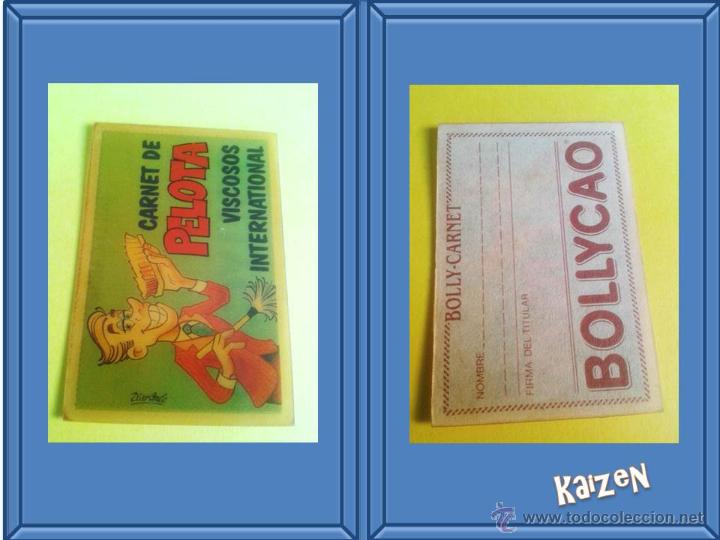 Sammeln alte Sammelbilder: BOLLY-CARNETS - BOLLYCAO A&Ntilde;O 1989: CARNET DE PELOTA