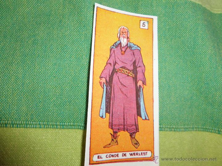 Coleccionismo cromos antiguos: CROMO EL CABALLERO ENIGMA EL CONDE DE WERLEST - Foto 1
