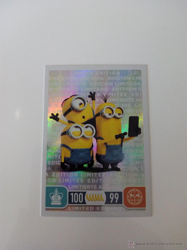 Coleccionismo cromos antiguos: LE1 MINIONS EDICI&Oacute;N LIMITADA - Foto 1
