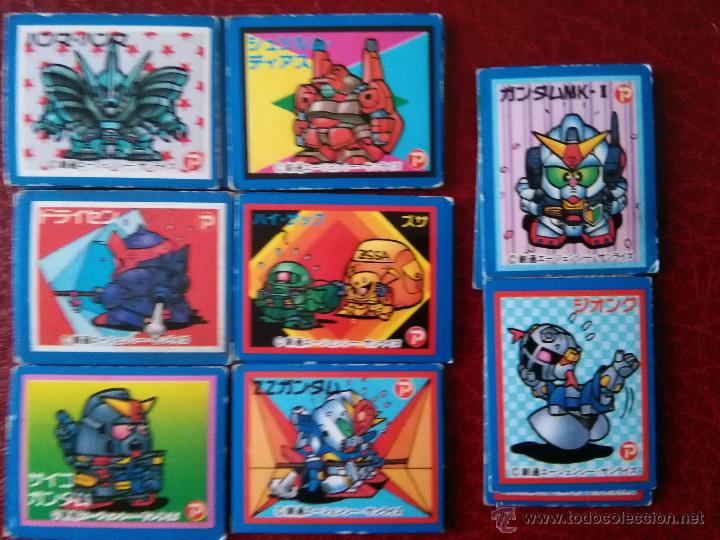 Coleccionismo cromos antiguos: gundam imanes - Foto 1