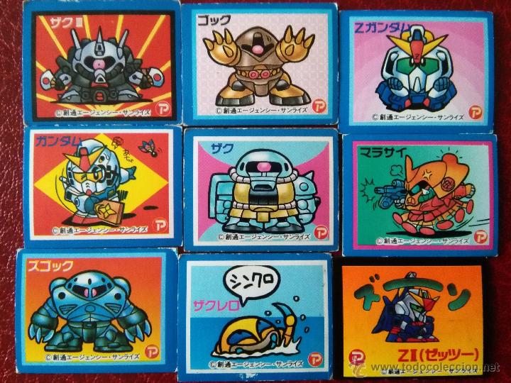 Coleccionismo cromos antiguos: gundam imanes - Foto 1