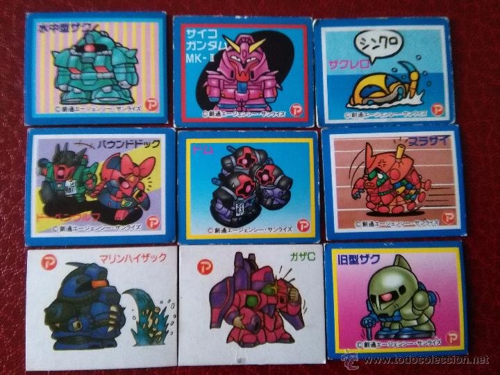 Coleccionismo cromos antiguos: gundam imanes - Foto 1