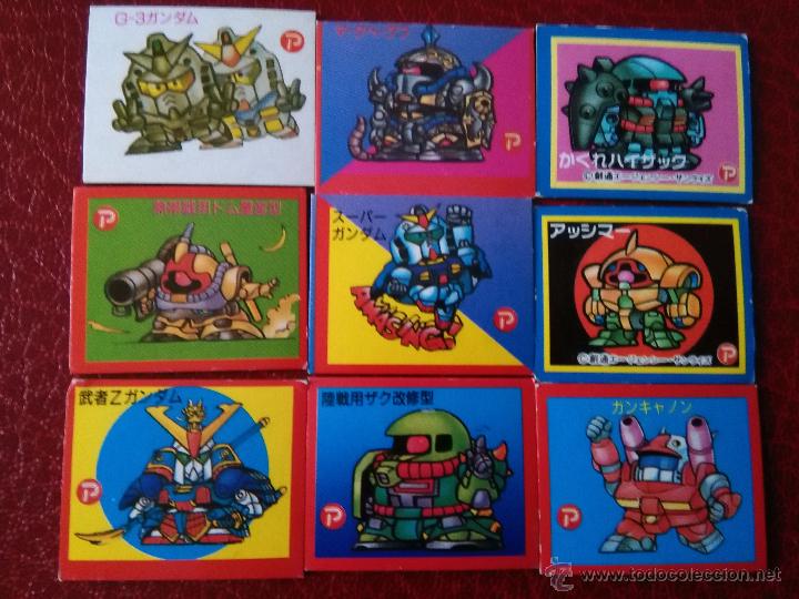 Coleccionismo cromos antiguos: gundam imanes - Foto 1