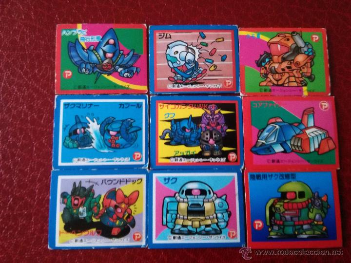 Coleccionismo cromos antiguos: gundam imanes - Foto 1
