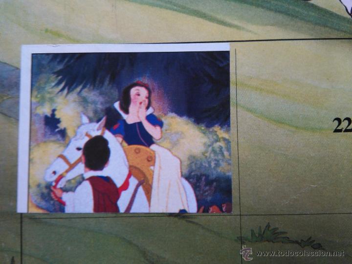 Coleccionismo cromos antiguos: BLANCANIEVES DISNEY PANINI 221 - Foto 1