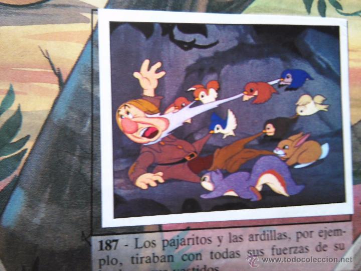 Collezionismo Figurine antiche: BLANCANIEVES DISNEY PANINI 187