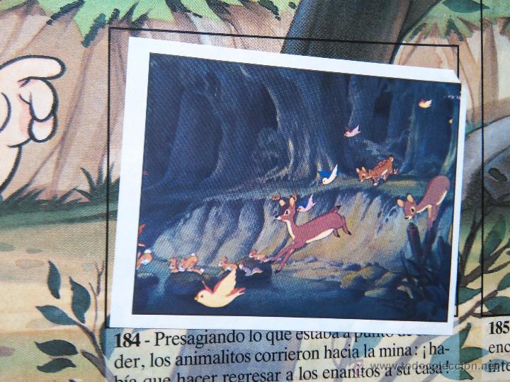 Collezionismo Figurine antiche: BLANCANIEVES DISNEY PANINI 184