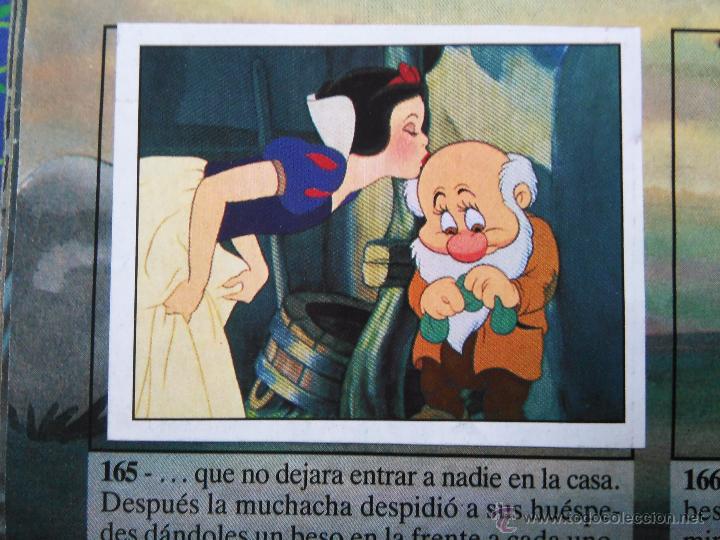 Coleccionismo cromos antiguos: BLANCANIEVES DISNEY PANINI 165 - Foto 1