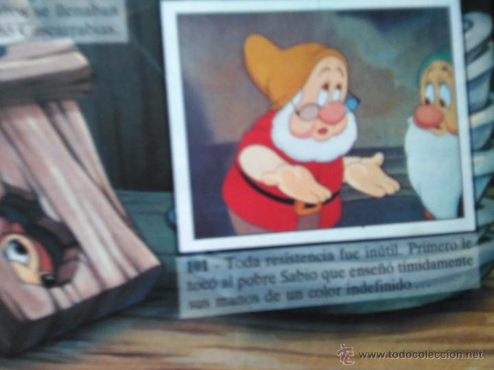 Coleccionismo cromos antiguos: BLANCANIEVES DISNEY PANINI 101 - Foto 1