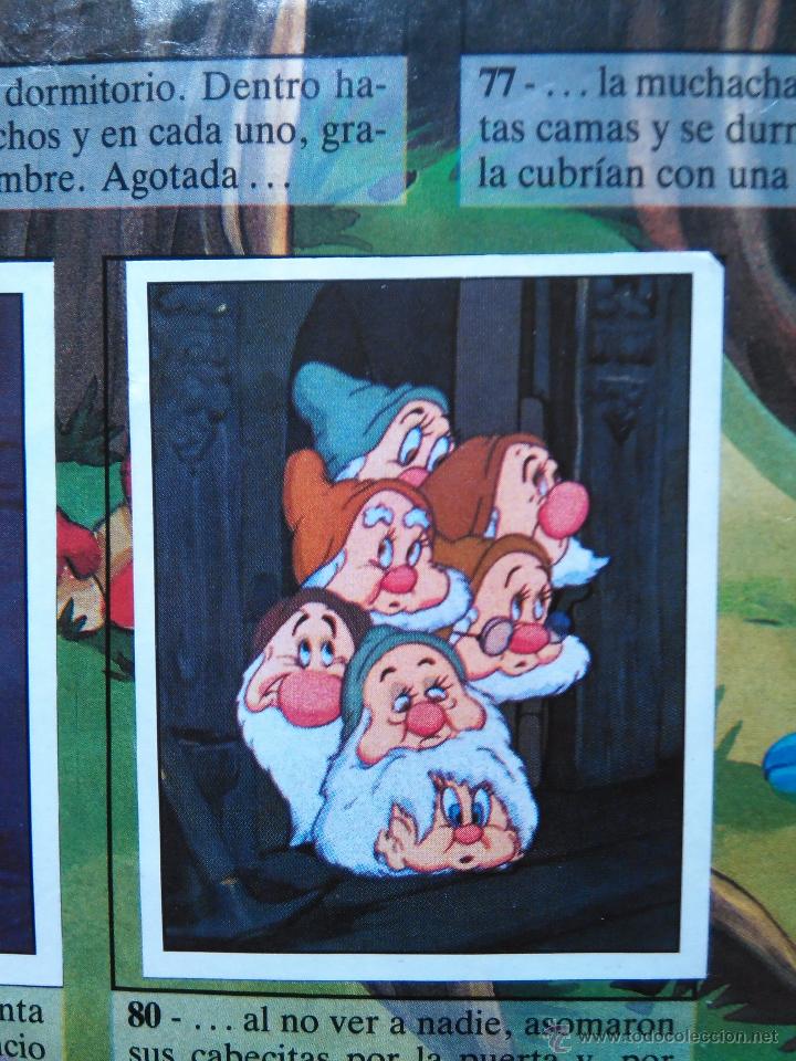 Coleccionismo cromos antiguos: BLANCANIEVES DISNEY PANINI 80 - Foto 1