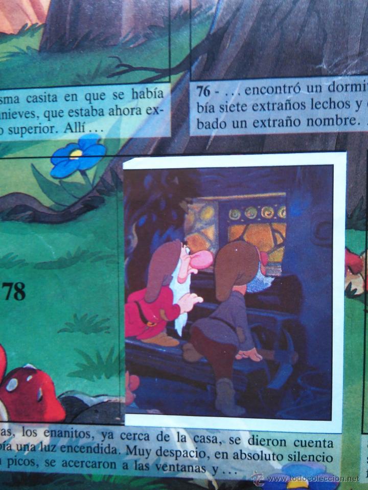 Collezionismo Figurine antiche: BLANCANIEVES DISNEY PANINI 79