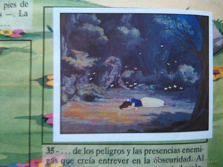 Collezionismo Figurine antiche: BLANCANIEVES DISNEY PANINI 35