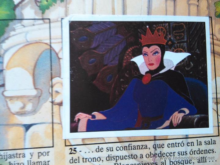 Collezionismo Figurine antiche: BLANCANIEVES DISNEY PANINI 25