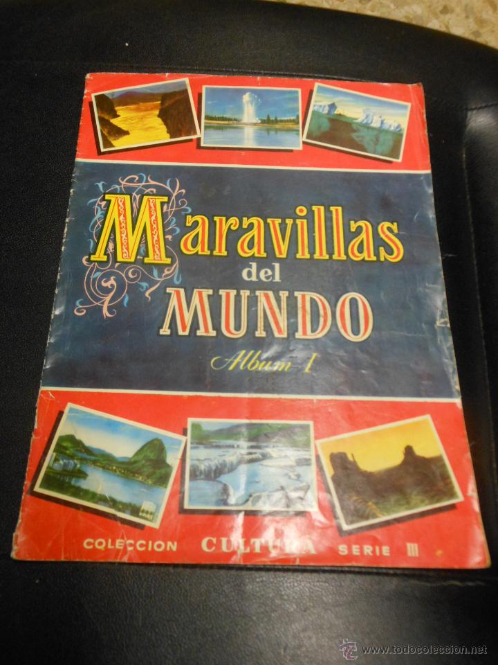 Collezionismo Figurine antiche: 100 CROMOS SUELTOS DEL ALBUM MARAVILLAS DEL MUNDO ALBUM I - BRUGUERA 1956 TENGO CASI TODOS CROMO