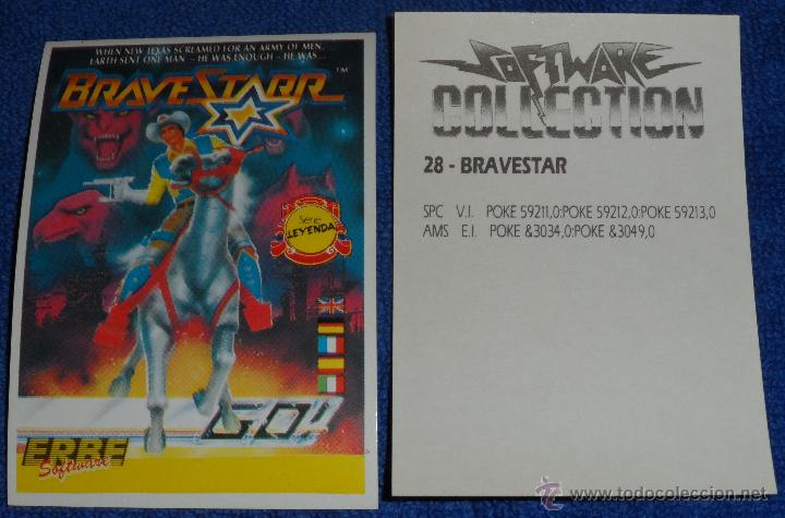 Coleccionismo cromos antiguos: Bravestar - Software Collection - Micro Hobby &iexcl;Impecable! - Foto 1