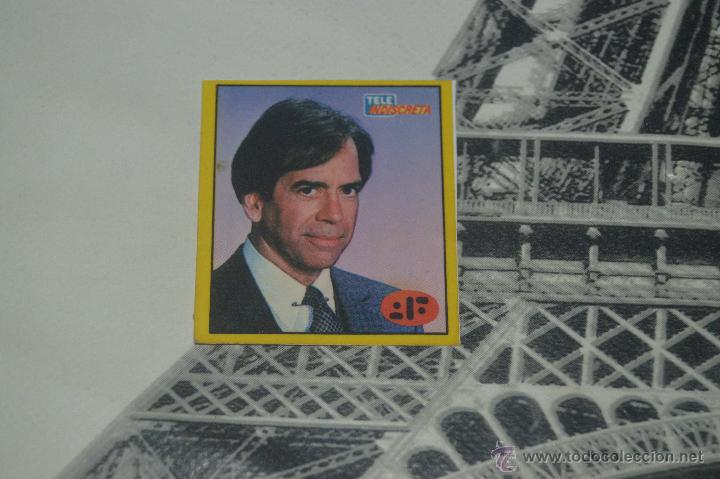 Coleccionismo cromos antiguos: pegatina tele indiscreta teleindiscreta - Foto 1