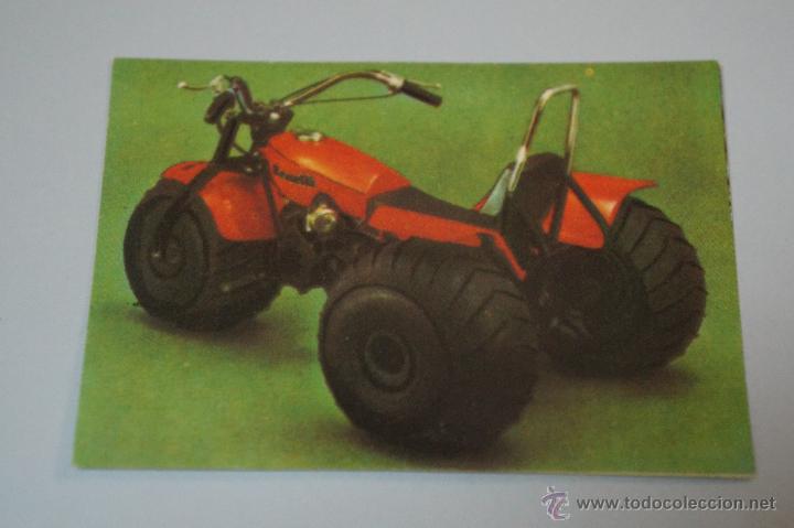 Collectionnisme Cartes &agrave; collectionner anciennes: CROMO DE:EL MUNDO DE LAS MOTOS,TRICICLO,(SIN PEGAR),N&ordm;116,DEL ALBUM,EL MUNDO DE LAS MOTOS,DE BIMBO