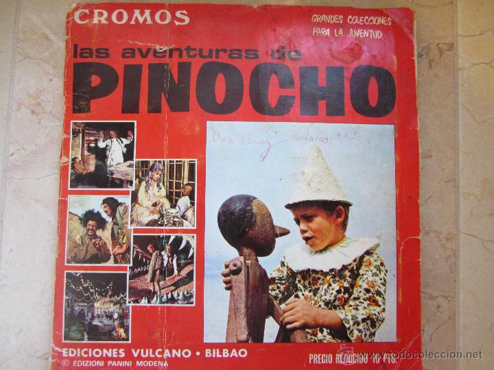 Coleccionismo Cromos antiguos: Cromos Las aventuras de Pinocho. Ed.Vulcano. Panini. Despegados. Se venden sueltos a 1 &euro; la unidad