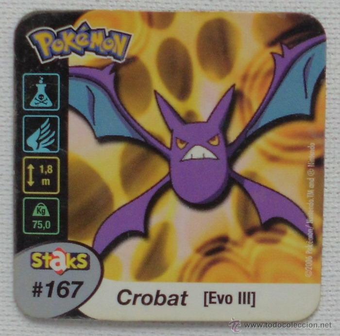 Coleccionismo cromos antiguos: IMAN POKEMON STAKS N&ordm; 167 - Foto 1