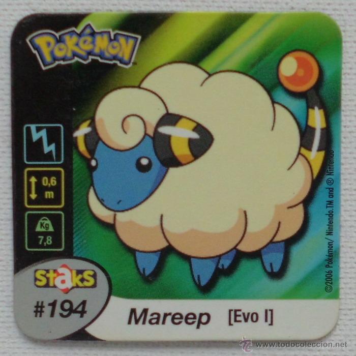 Coleccionismo cromos antiguos: IMAN POKEMON STAKS N&ordm; 194 - Foto 1