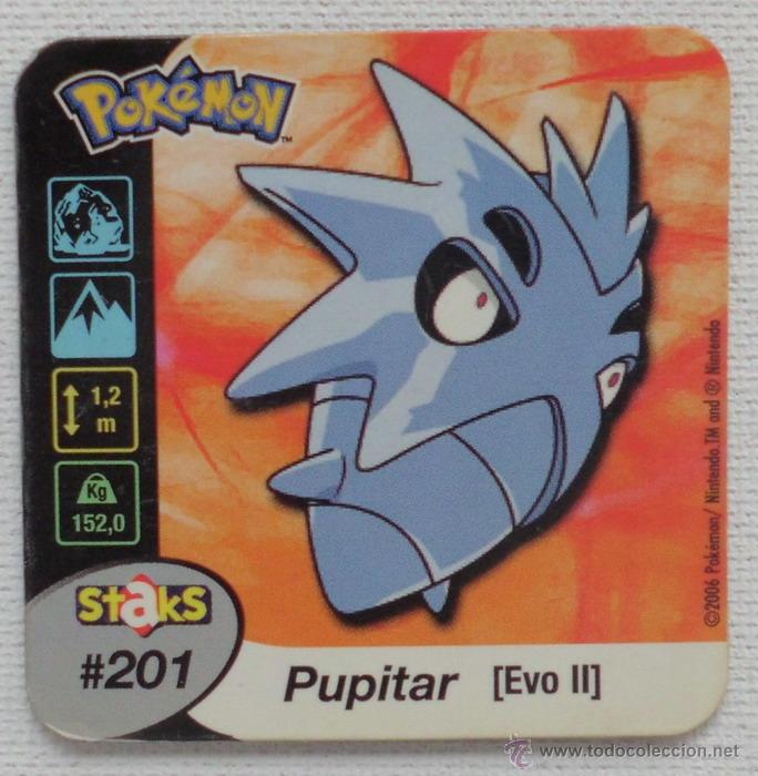 Coleccionismo cromos antiguos: IMAN POKEMON STAKS N&ordm; 201 - Foto 1
