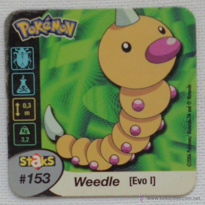 Coleccionismo cromos antiguos: IMAN POKEMON STAKS N&ordm; 153 - Foto 1