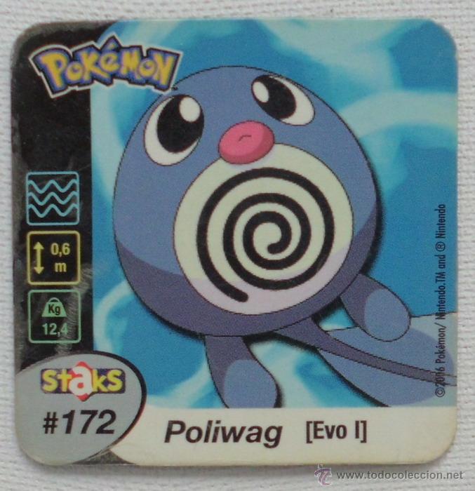 Coleccionismo cromos antiguos: IMAN POKEMON STAKS N&ordm; 172 - Foto 1