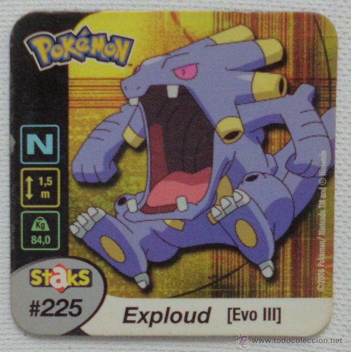 Coleccionismo cromos antiguos: IMAN POKEMON STAKS N&ordm; 225 - Foto 1