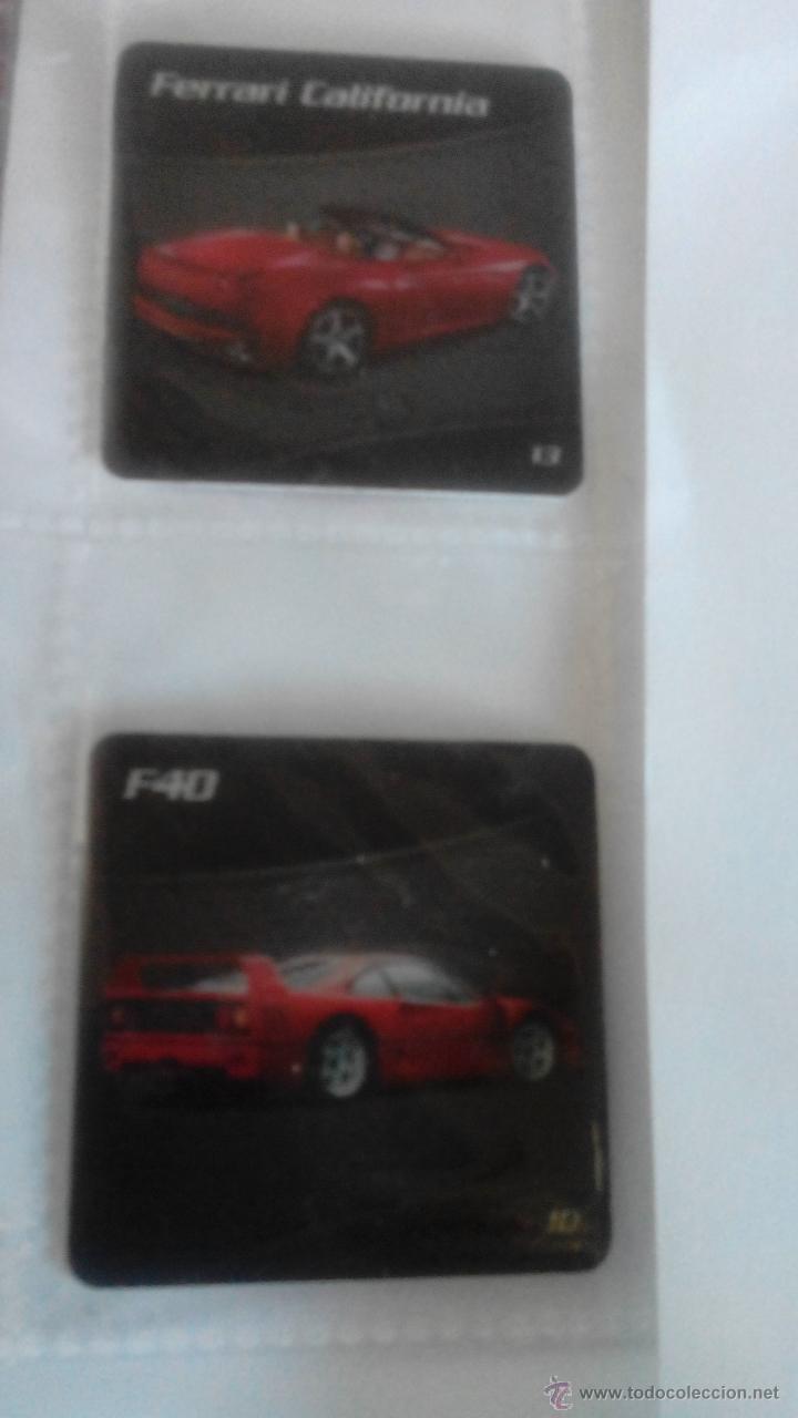 Coleccionismo cromos antiguos: FERRARI - ferrari california 13  - f40 10