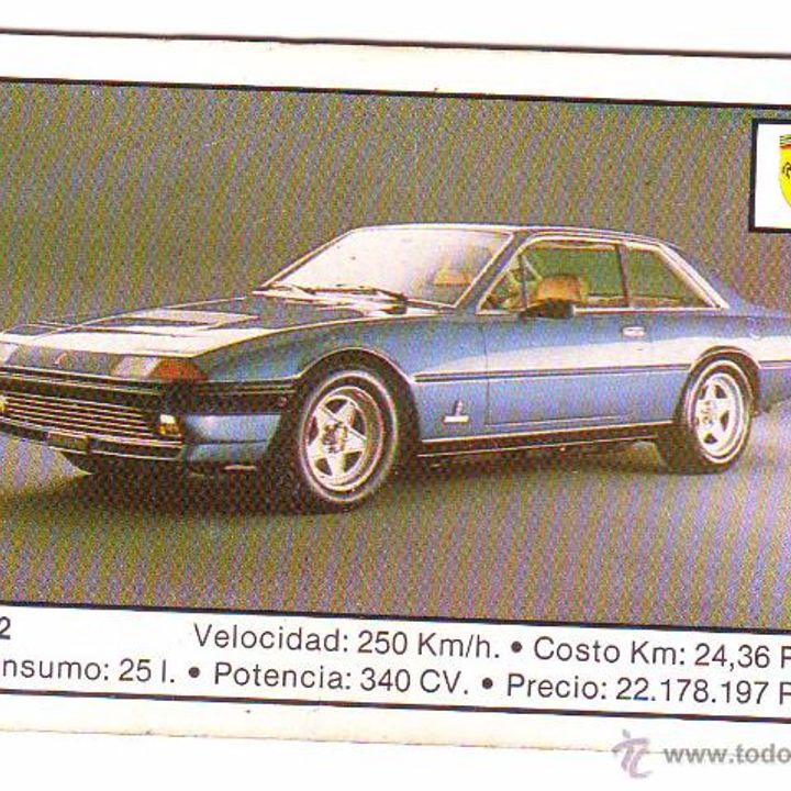 Coches Cromo Nr 47 Ferrari 412 Nunca Pegado Vendido En Venta Directa Coches Cromo Nr 47 Ferrari 412 Nunca Pegado Vendido En Venta Directa